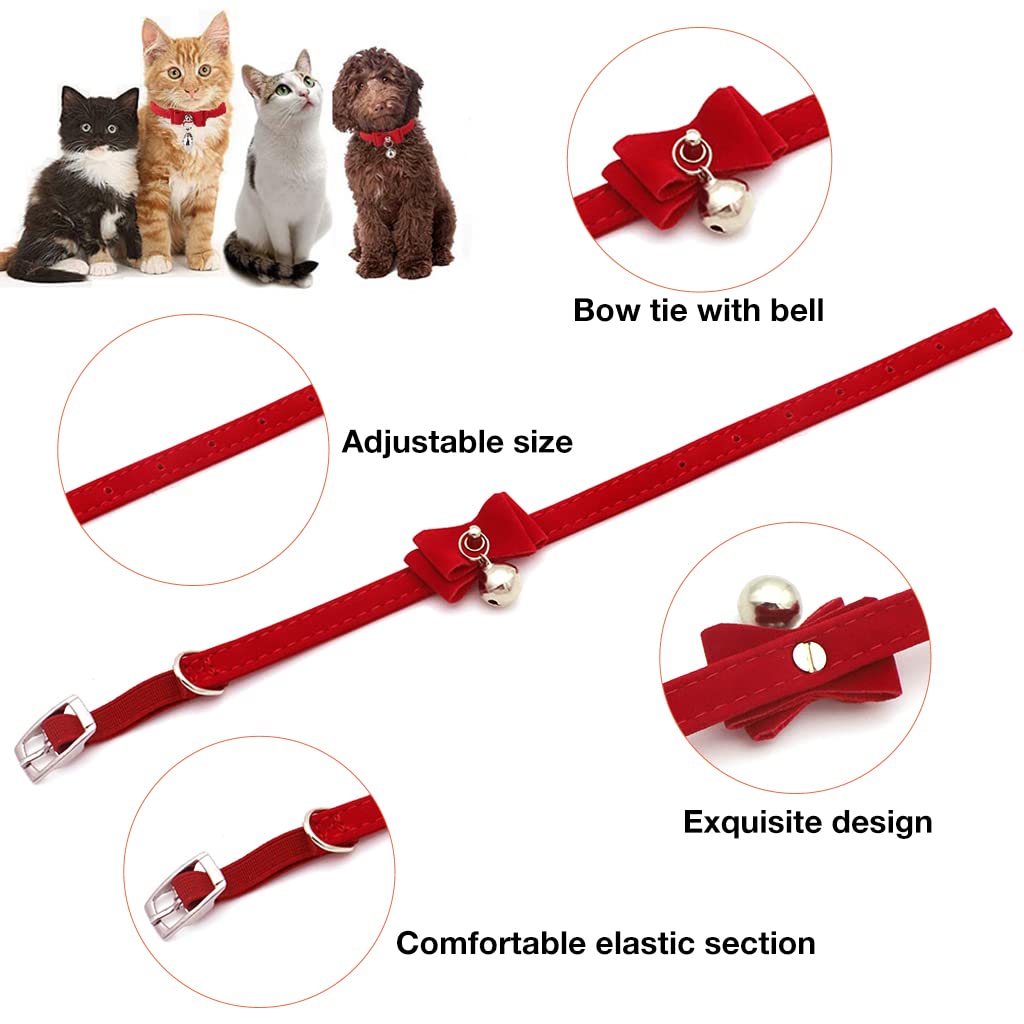 Velvet Cat Collar with Safety Breakaway Buckle — Soft, Stylish & Secure