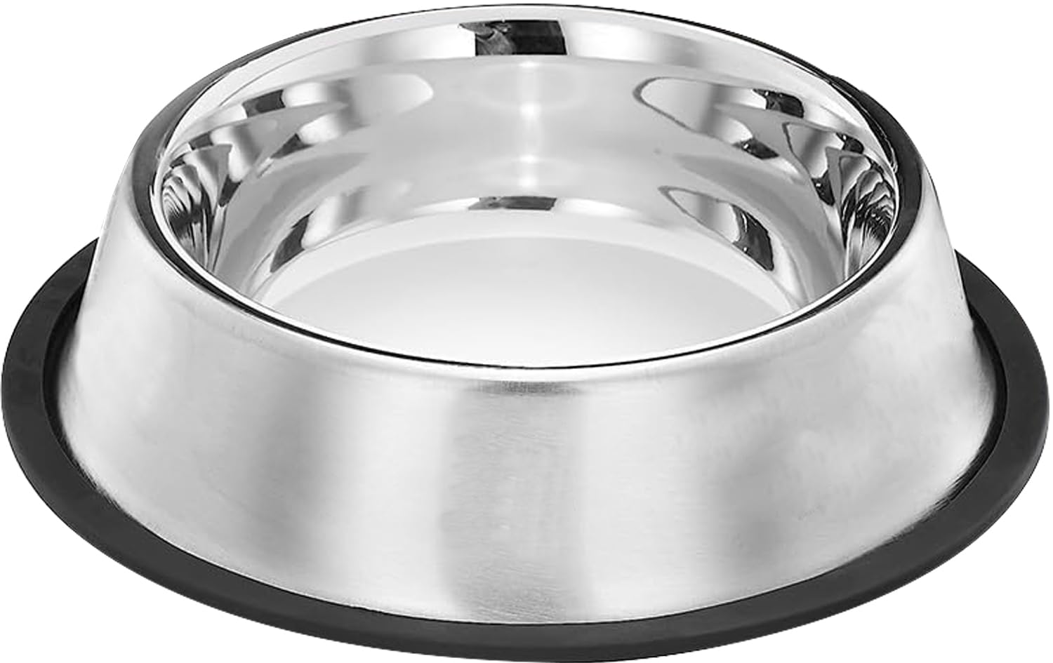 Stainless Steel Dog Feeding Bowl — Pack of 2 | Hygienic, Durable & Non-Slip