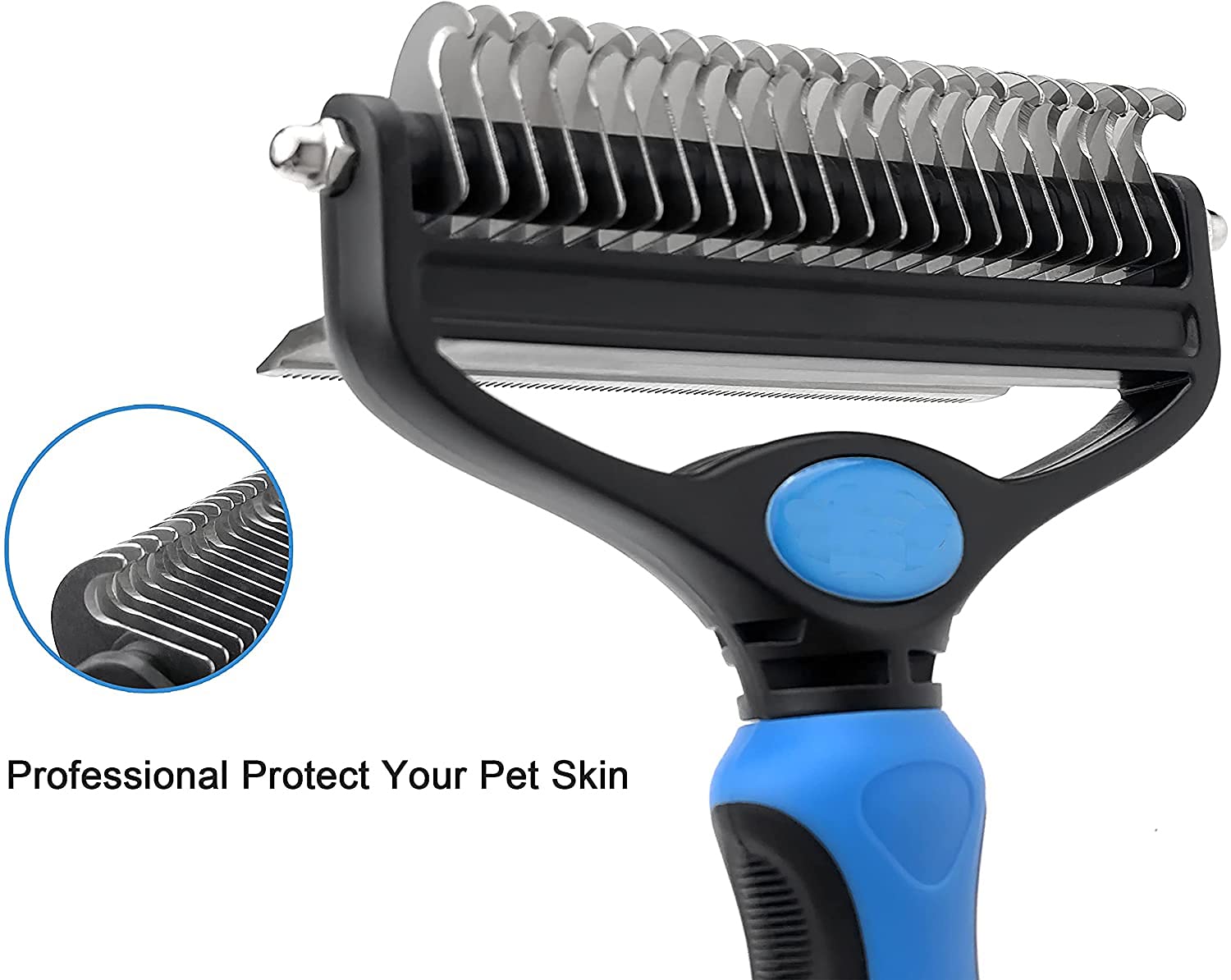 Pet Hair Removal Grooming Glove for Dogs & Cats — Groom While You Bond
