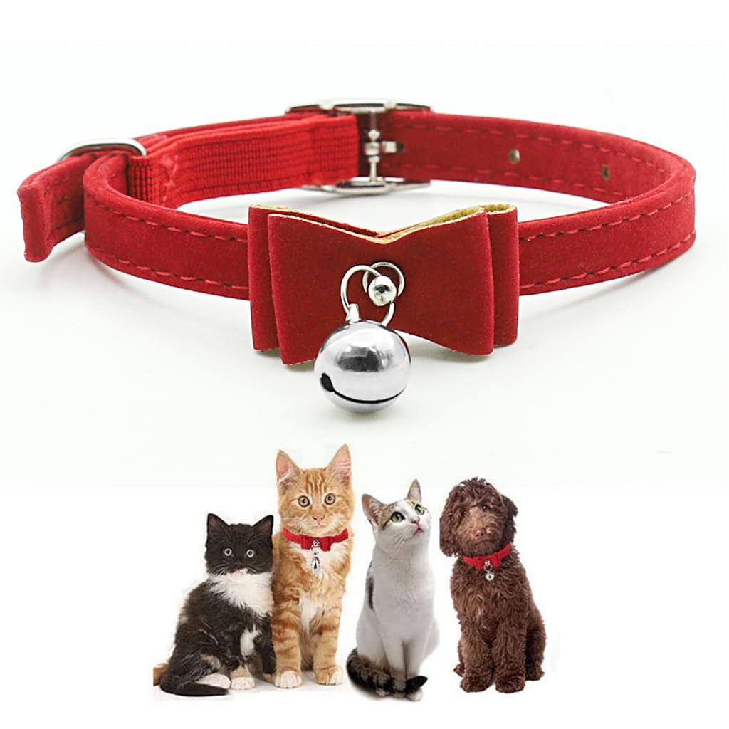 Velvet Cat Collar with Safety Breakaway Buckle — Soft, Stylish & Secure
