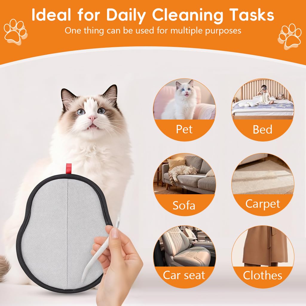 Pet Hair Removal Grooming Glove for Dogs & Cats — Groom While You Bond
