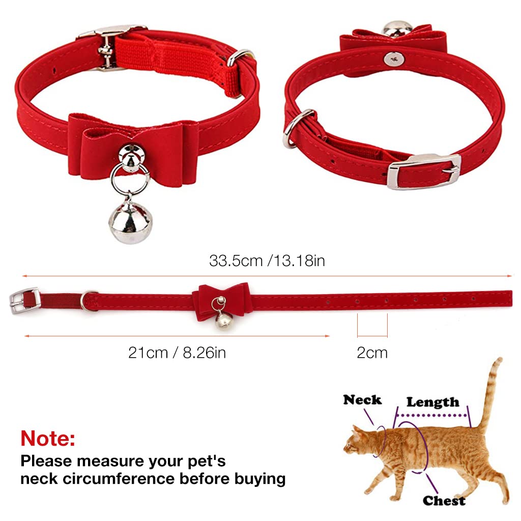Velvet Cat Collar with Safety Breakaway Buckle — Soft, Stylish & Secure
