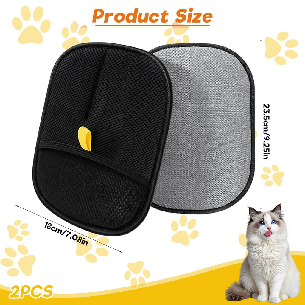 Pet Hair Removal Grooming Glove for Dogs & Cats — Groom While You Bond