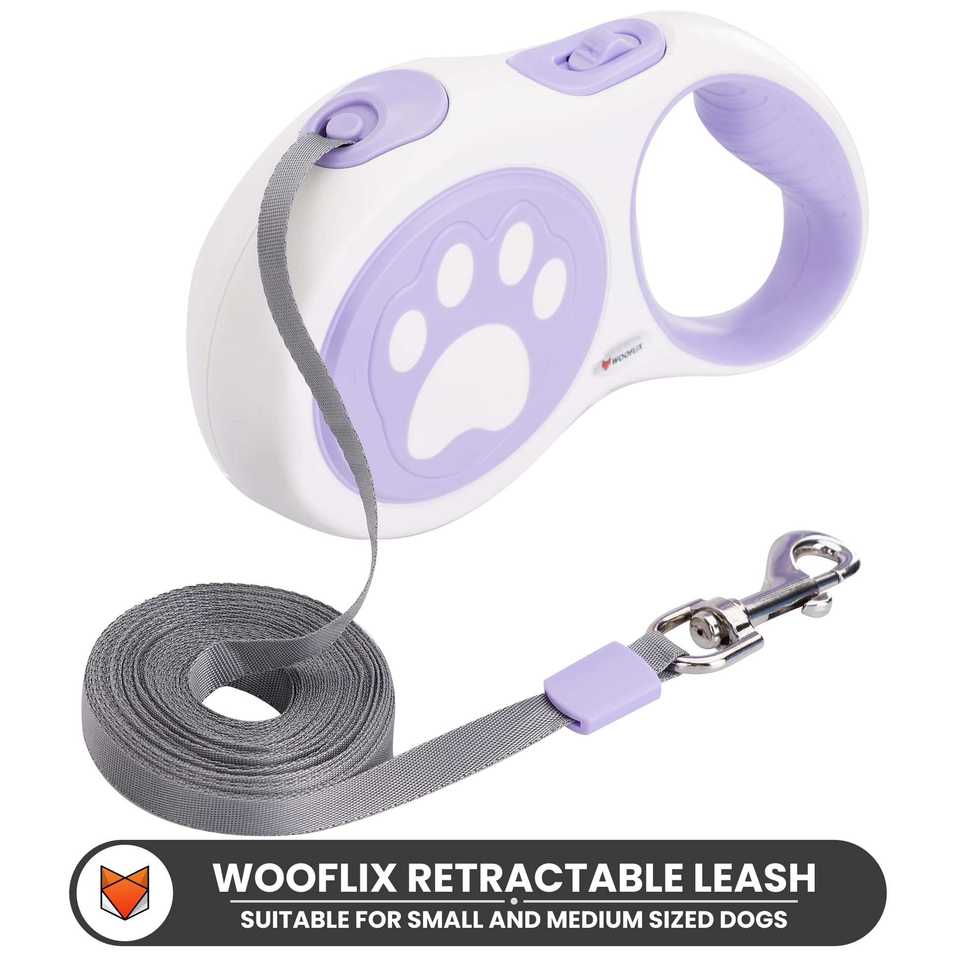 Heavy Duty Reflective Dog Leash with Padded Handle — Safe Walks Day & Night