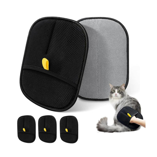 Pet Hair Removal Grooming Glove for Dogs & Cats — Groom While You Bond