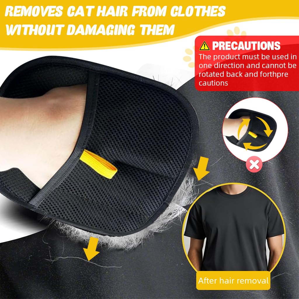 Pet Hair Removal Grooming Glove for Dogs & Cats — Groom While You Bond
