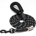 Heavy Duty Reflective Dog Leash with Padded Handle — Safe Walks Day & Night