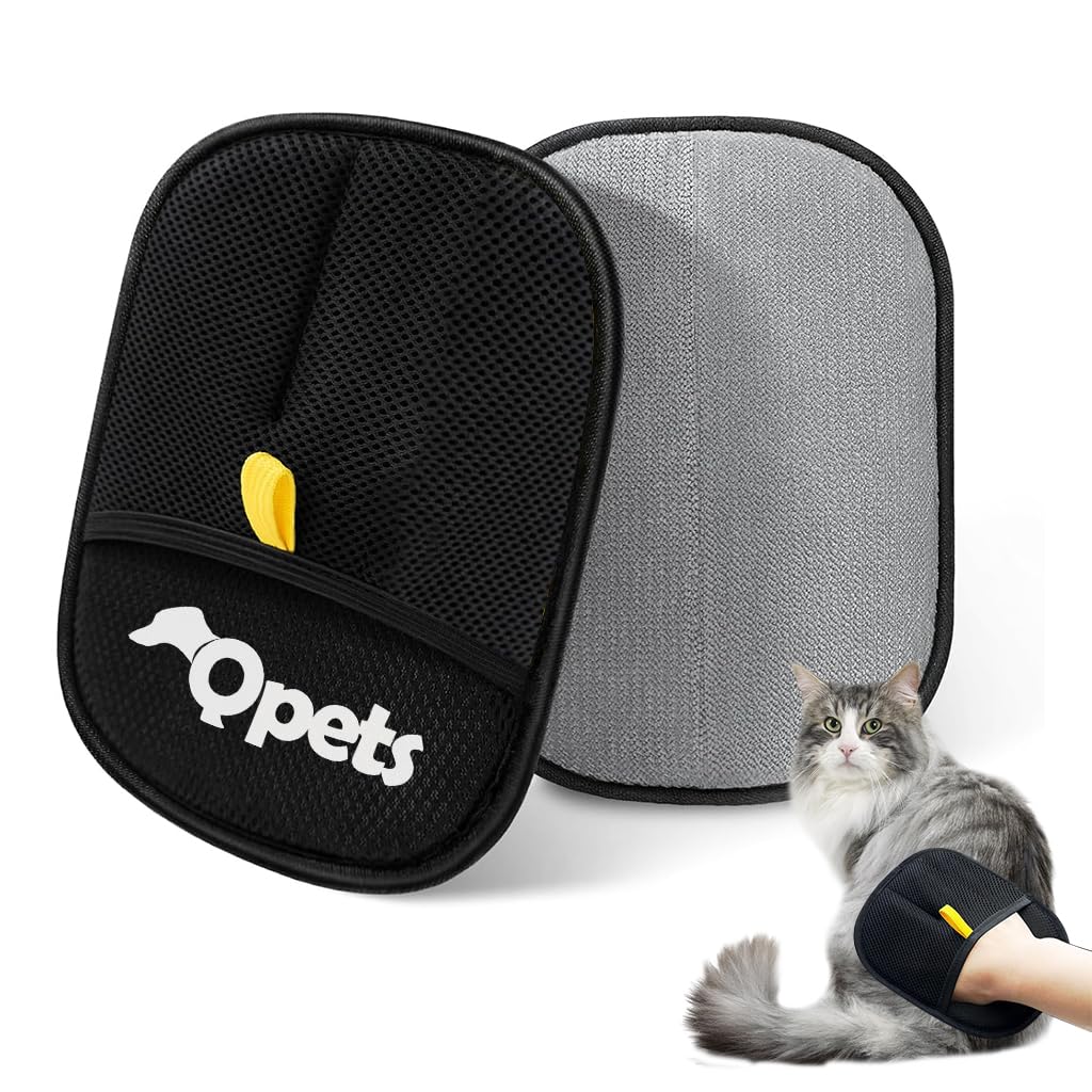 Pet Hair Removal Grooming Glove for Dogs & Cats — Groom While You Bond